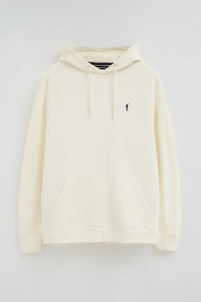 Nude hoodie with Rigby Go embroidery - Image 10