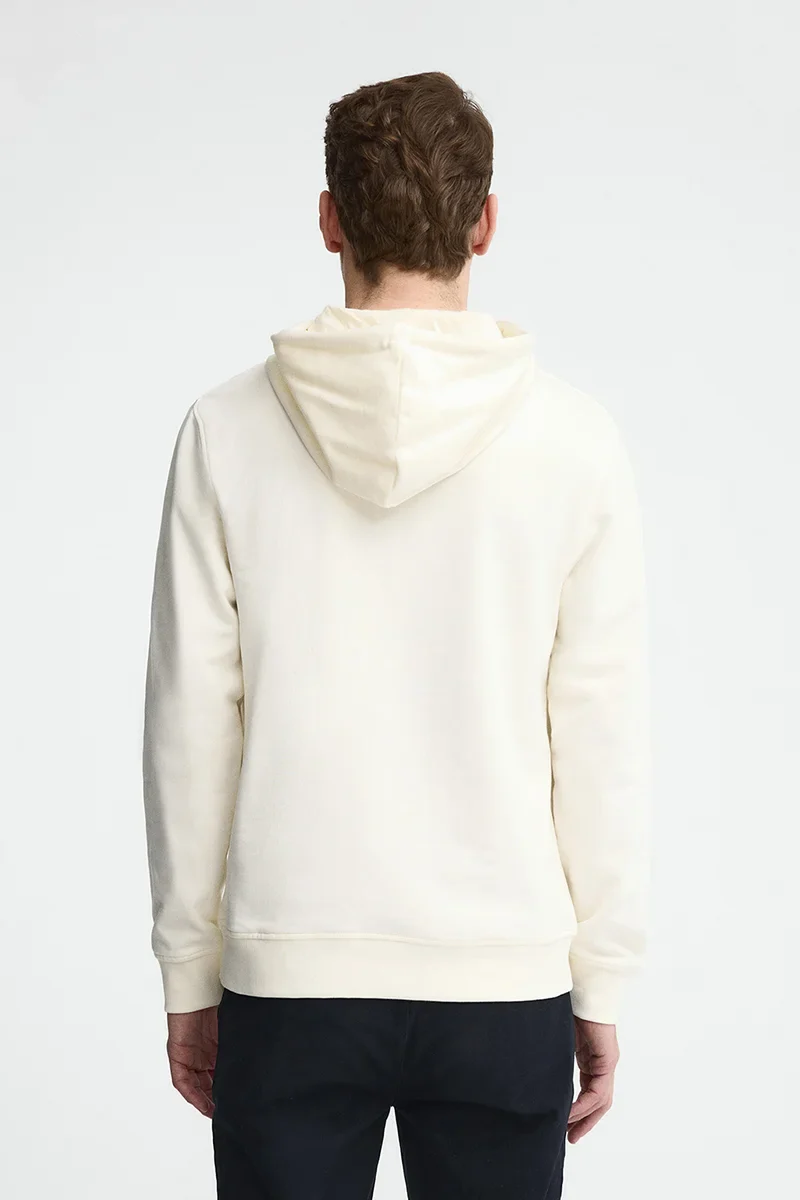 Nude hoodie with Rigby Go embroidery - Image 5
