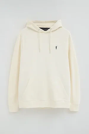 Nude hoodie with Rigby Go embroidery - Image 9