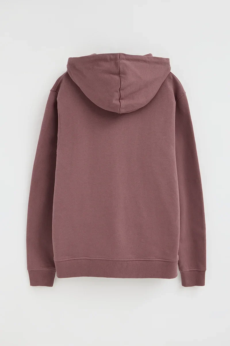 Wine-pink hoodie with Rigby Go embroidery - Image 8