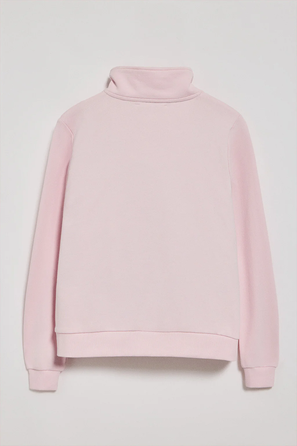 Pink half-zip sweatshirt with Rigby Go embroidery - Image 6