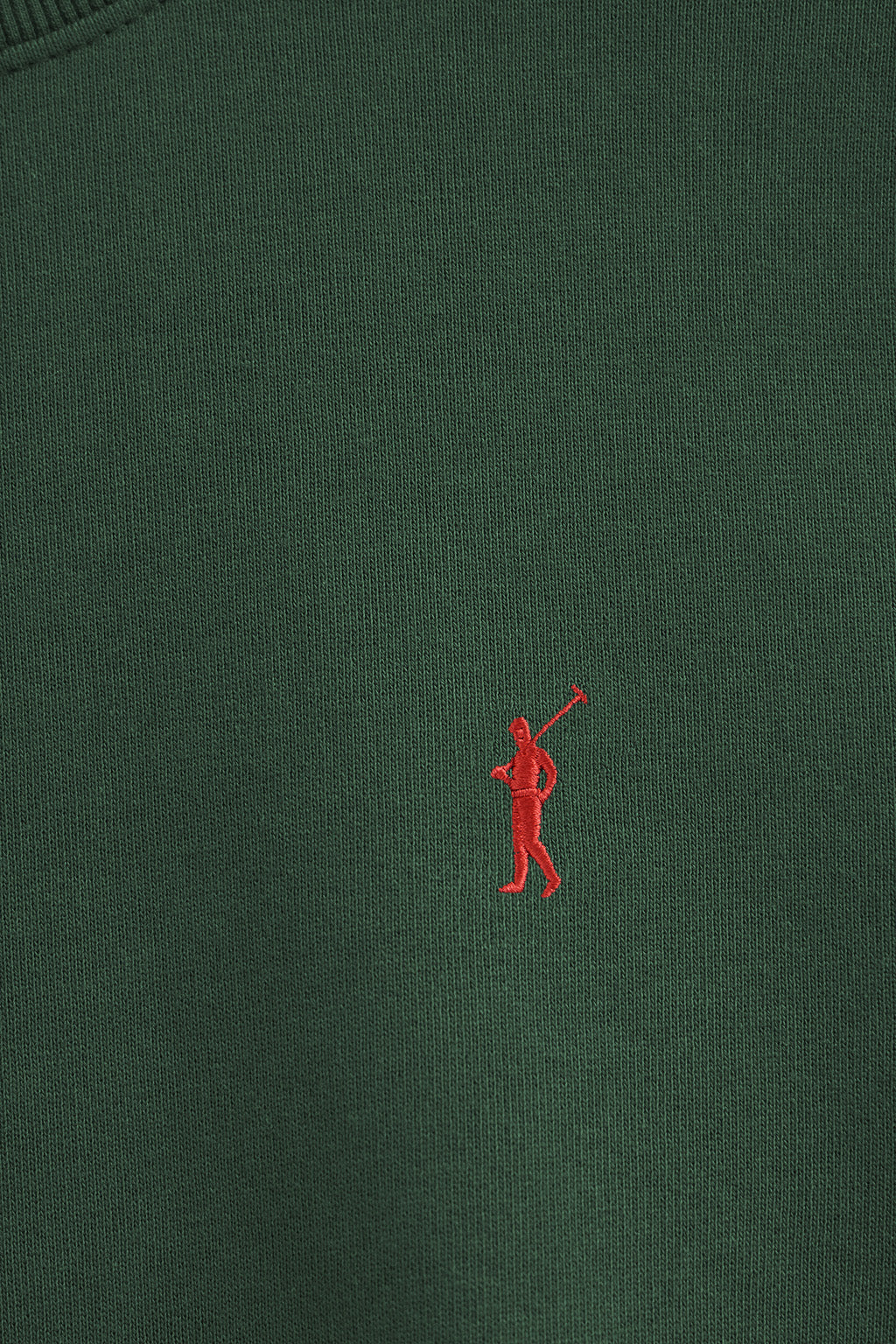 Bottle-green relaxed-fit sweatshirt with Rigby Go logo - Image 6