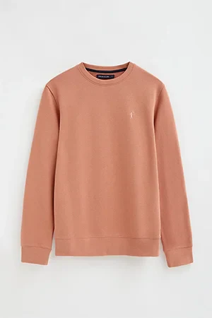 Salmon relaxed-fit sweatshirt with Rigby Go embroidery - Image 10