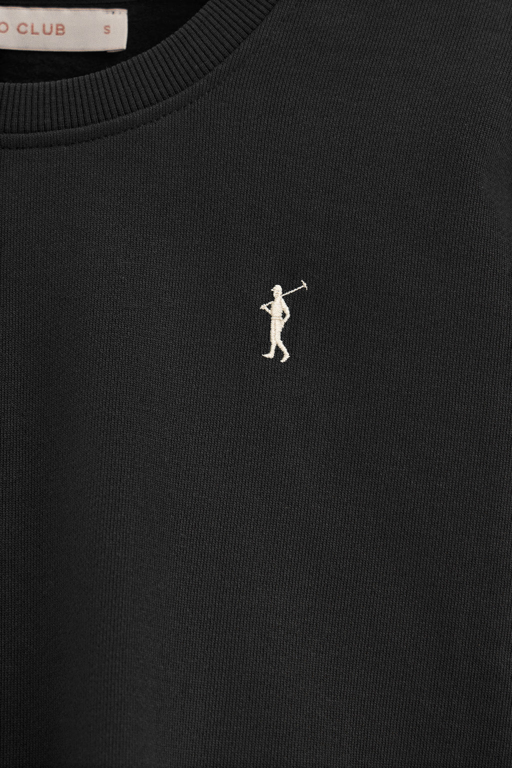 Black boxy-fit sweatshirt with Rigby Go logo - Image 6