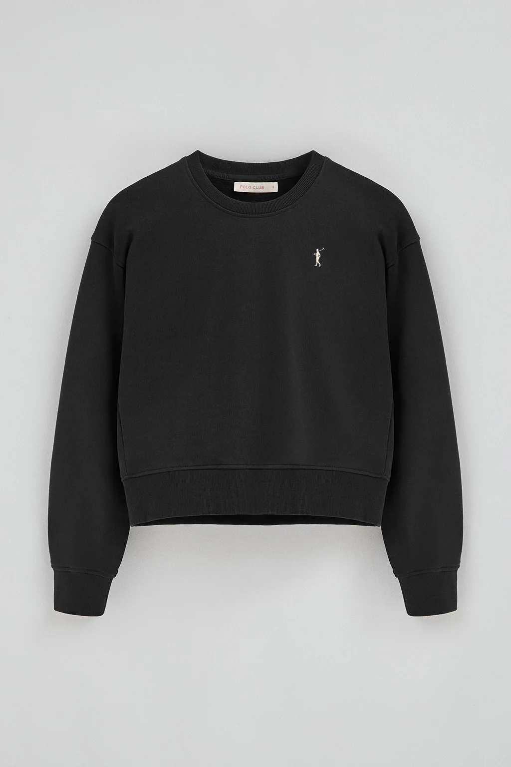 Black boxy-fit sweatshirt with Rigby Go logo - Image 7