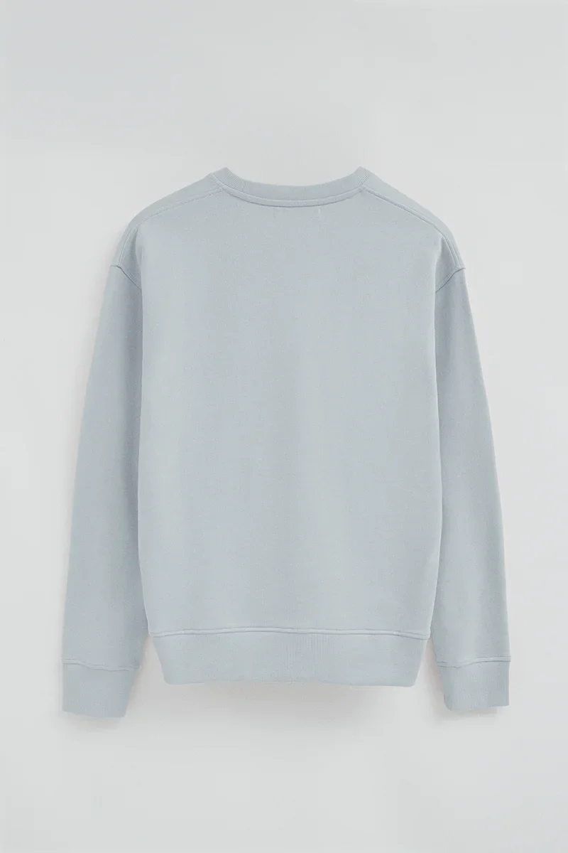 Light-blue regular-fit sweatshirt shirt with Rigby Go embroidery - Image 3