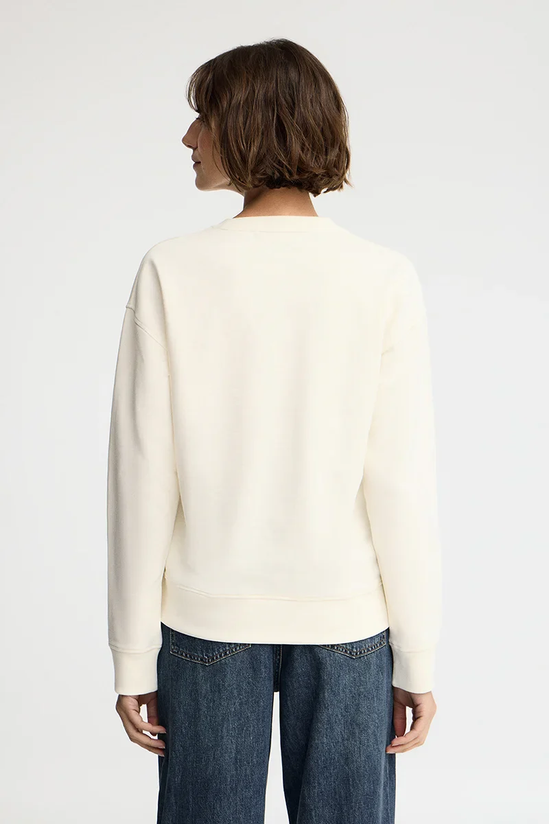 Nude regular-fit sweatshirt with Rigby Go embroidery - Image 4