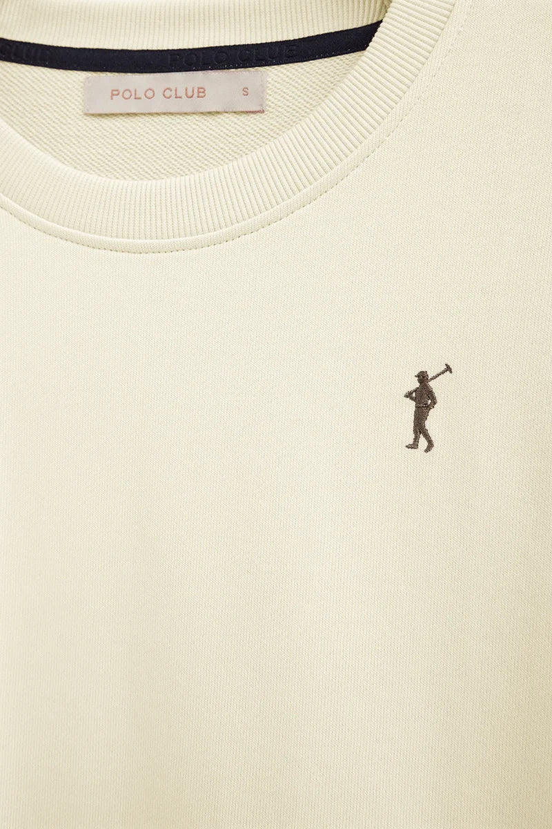 Nude regular-fit sweatshirt with Rigby Go embroidery - Image 6