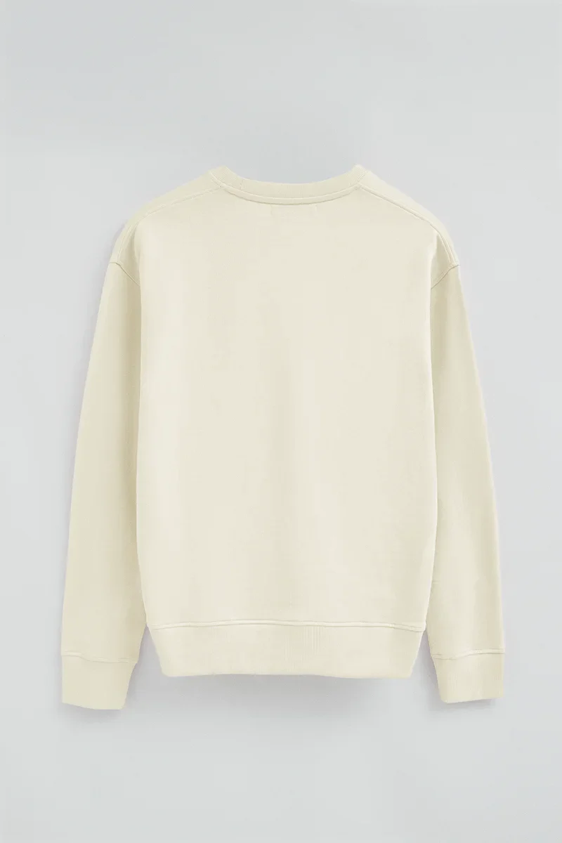 Nude regular-fit sweatshirt with Rigby Go embroidery - Image 7