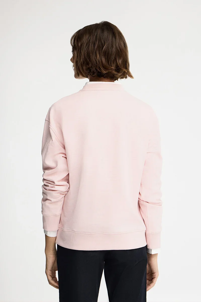 Pink regular-fit sweatshirt with Rigby Go embroidery - Image 5