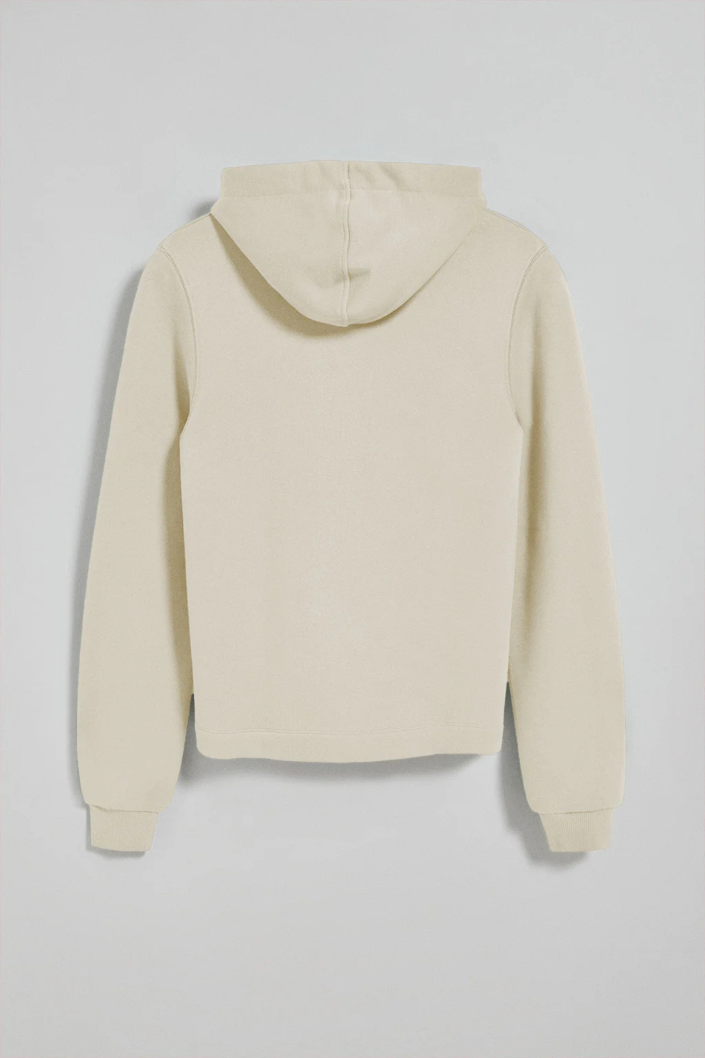Nude hoodie with Rigby Go embroidered logo - Image 6