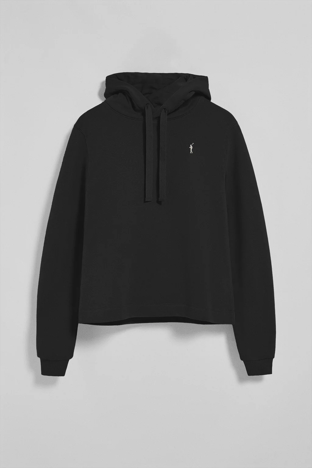 Black hoodie with Rigby Go embroidered logo - Image 8