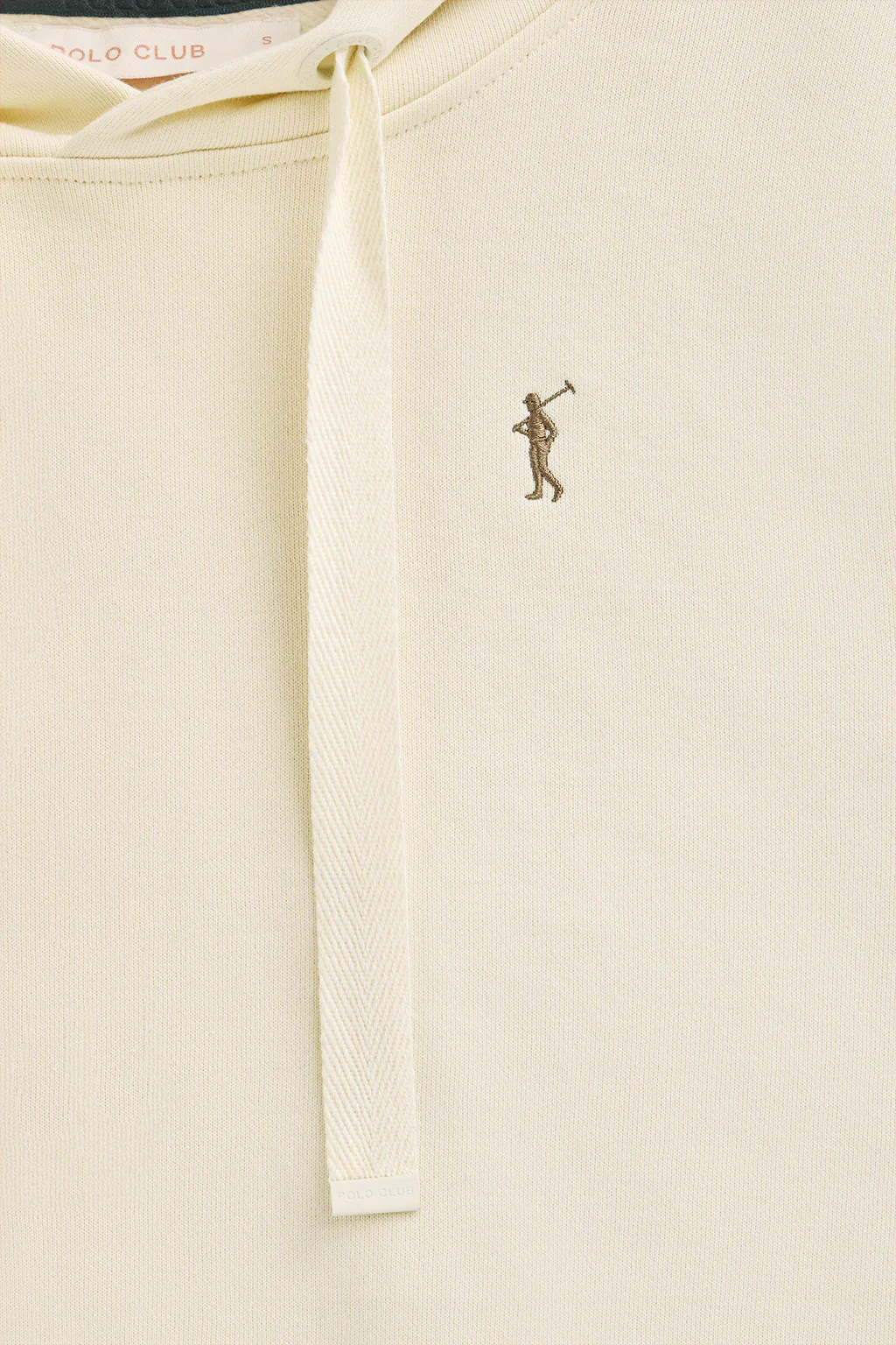 Nude hoodie with Rigby Go logo - Image 6