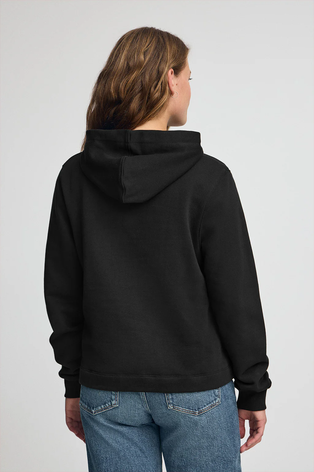 Black hoodie with Rigby Go logo - Image 4