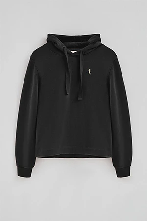 Black hoodie with Rigby Go logo - Image 8