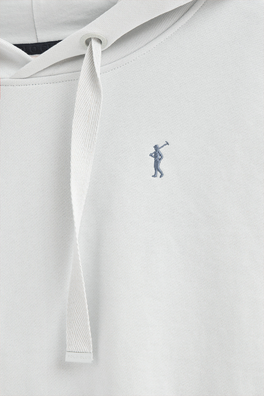 Ice-white hoodie with Rigby Go logo - Image 6