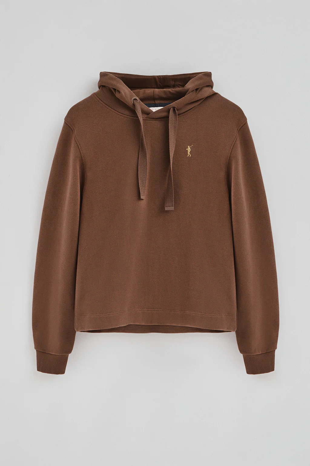 Mocha hoodie with Rigby Go logo - Image 5