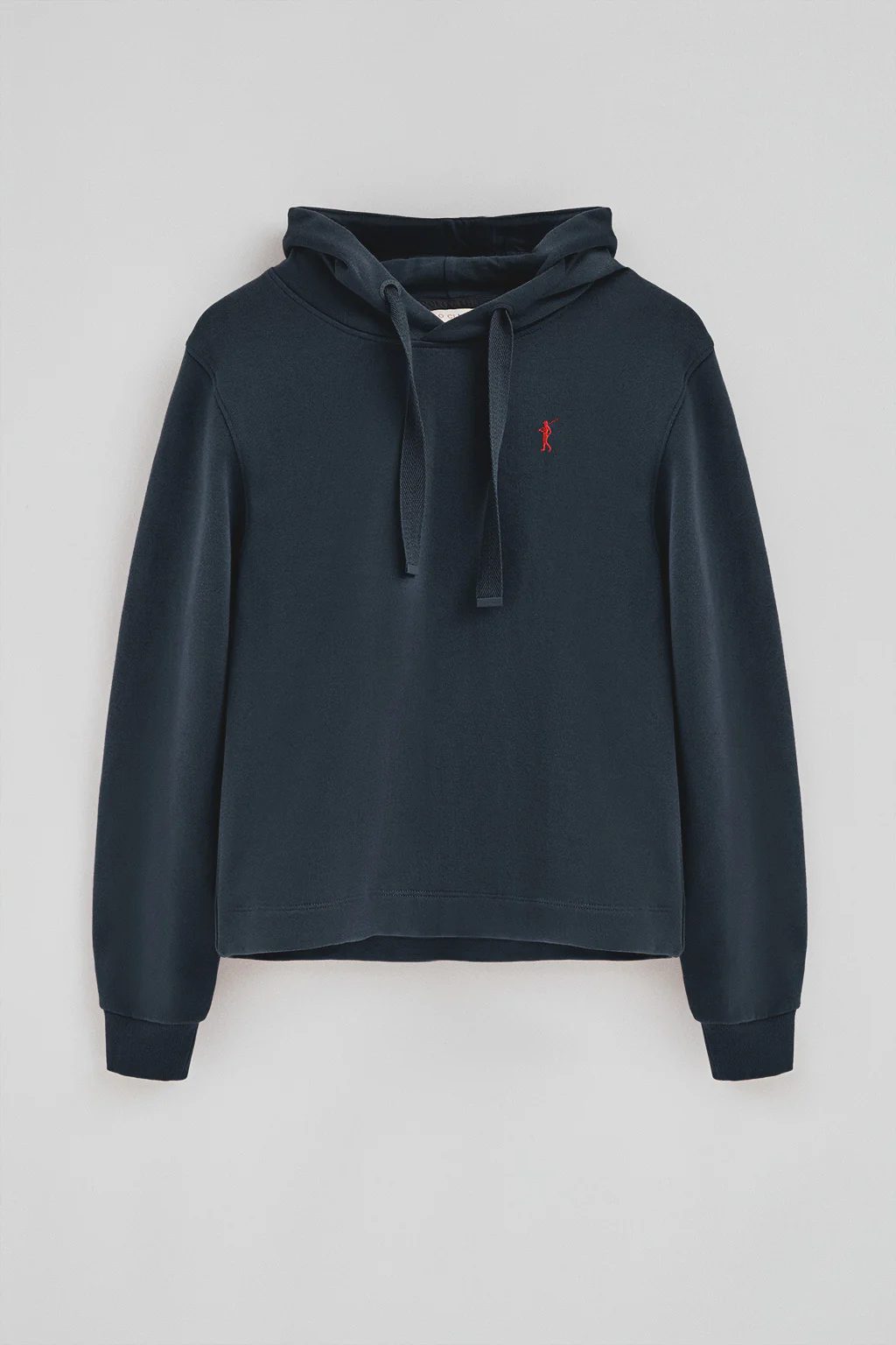 Navy-blue hoodie with Rigby Go logo - Image 5