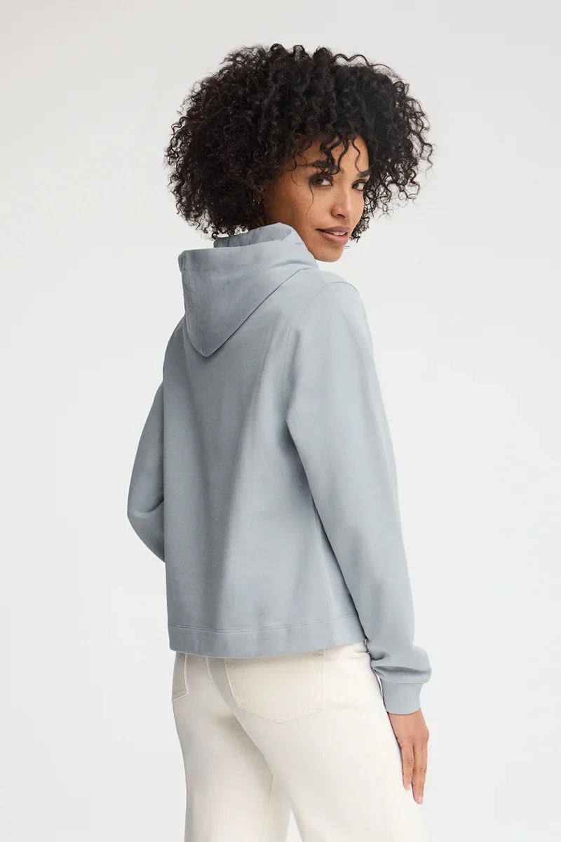 Light-blue straight-fit hoodie with Rigby Go embroidery - Image 5