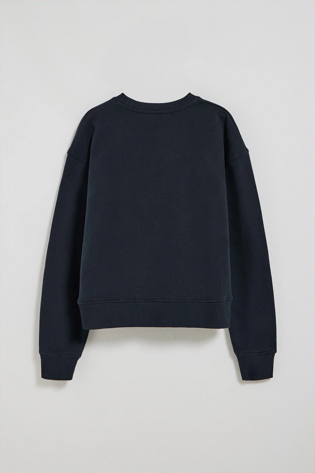 Navy-blue round-neck sweatshirt with Rigby Go embroidered logo - Image 8