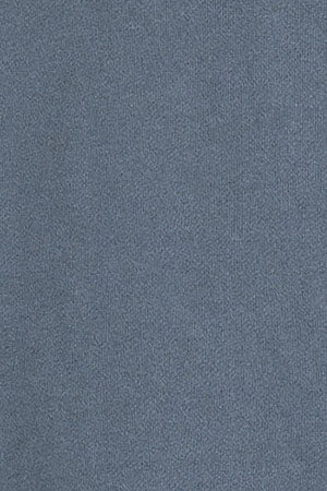 Denim-blue high-neck sweatshirt with zip and Rigby Go logo - Image 9