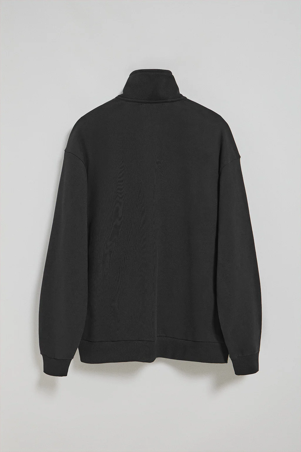 Black half-zip sweatshirt Seldon with Polo Club graphic - Image 6
