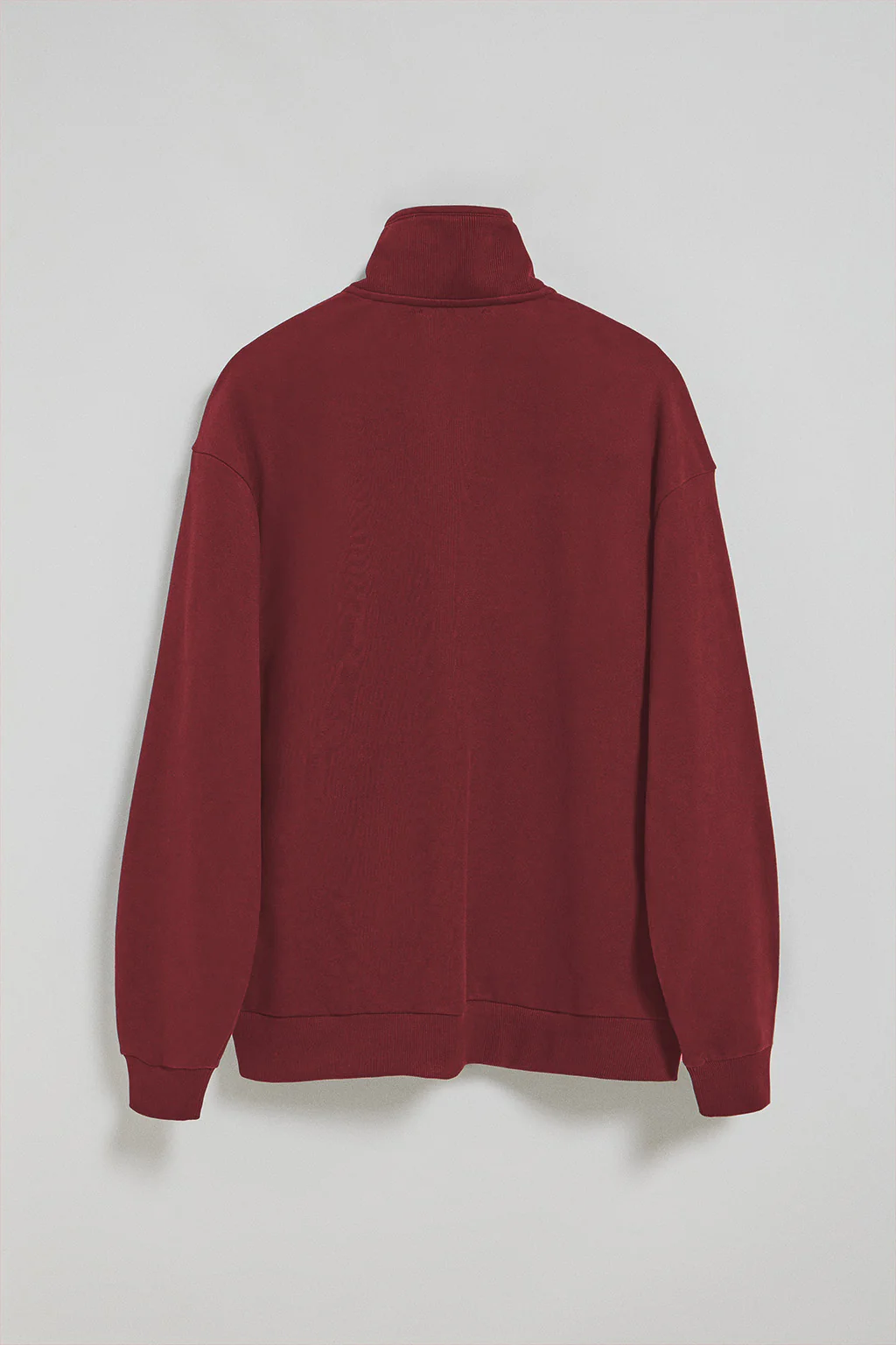 Maroon half-zip sweatshirt Seldon with Polo Club graphic - Image 7