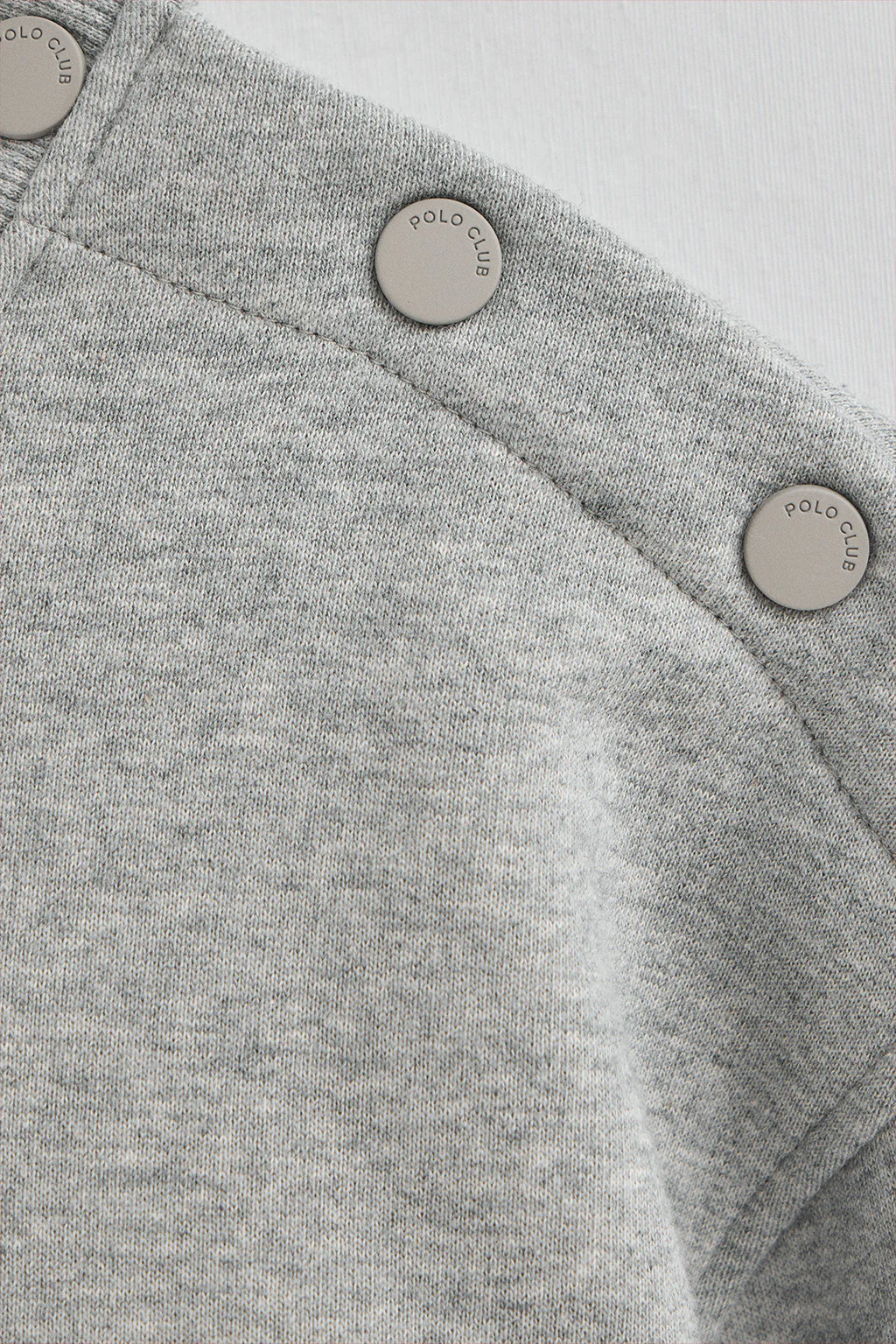 Grey-marl boxy-fit with Polo Club logo - Image 8