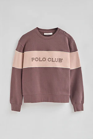 Taupe-pink boxy-fit with Polo Club logo - Image 11