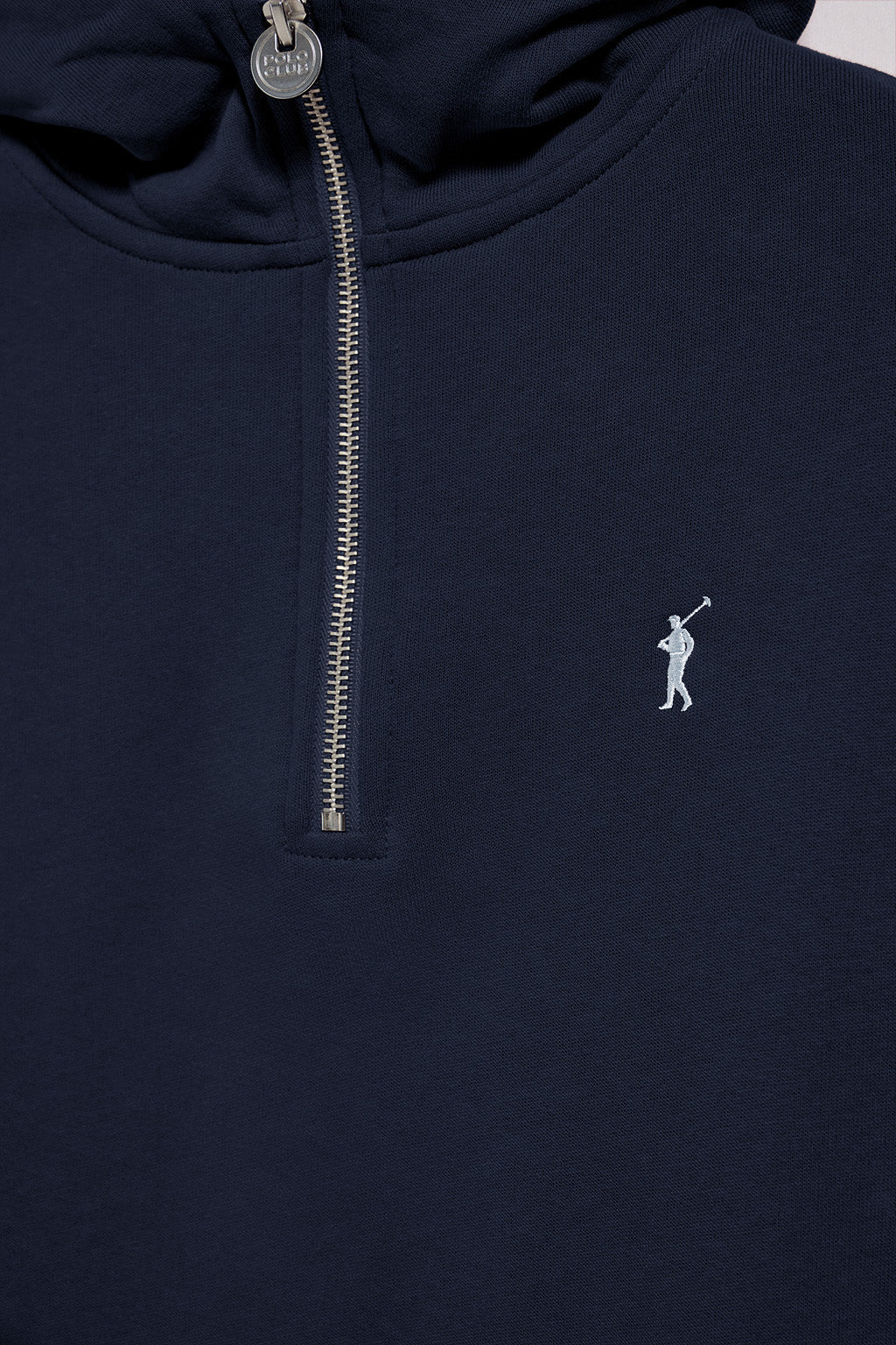 Blue zipped hoodie Sinsajo with Rigby Go logo - Image 6