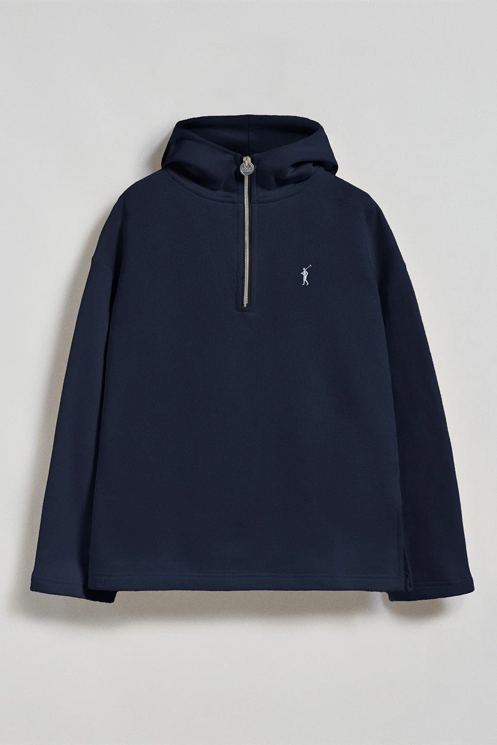 Blue zipped hoodie Sinsajo with Rigby Go logo - Image 7