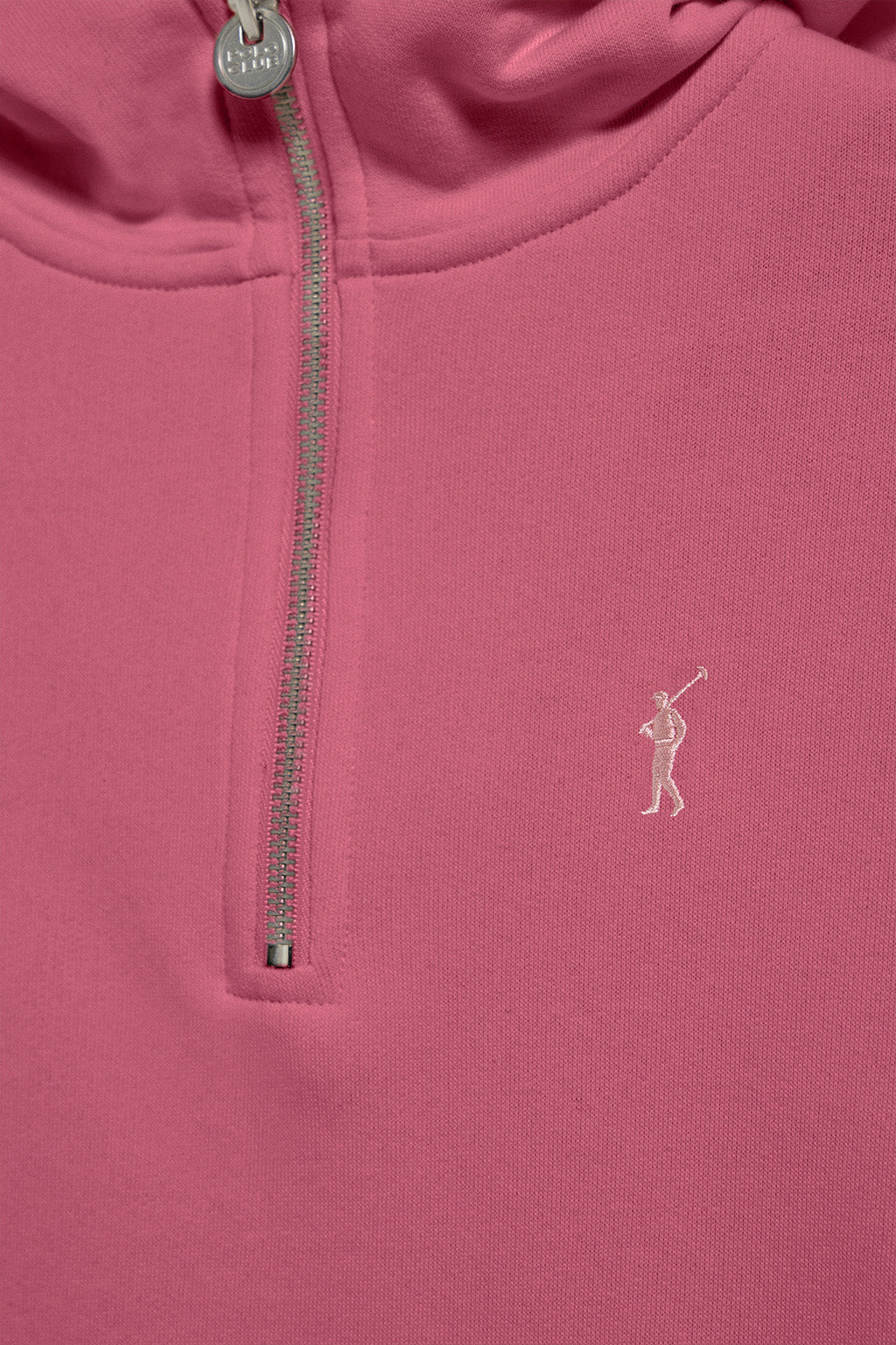 Wine-pink zipped hoodie Sinsajo with Rigby Go logo - Image 6