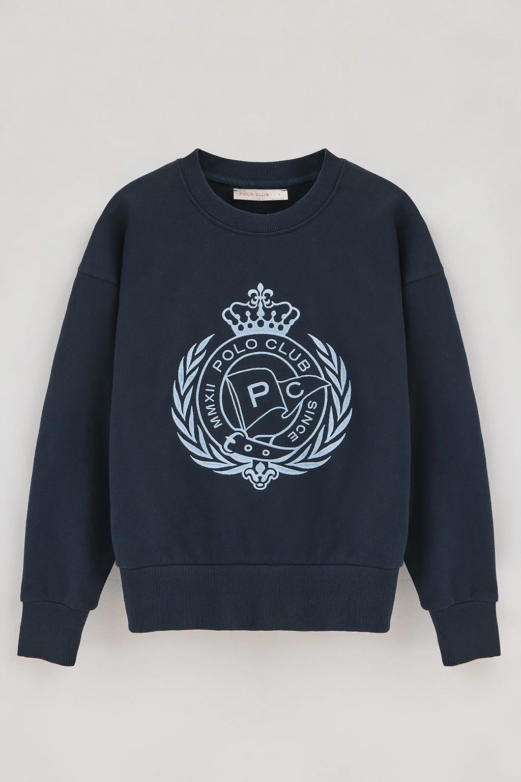 Navy-blue sweatshirt Syren with nautical embroidery - Image 6