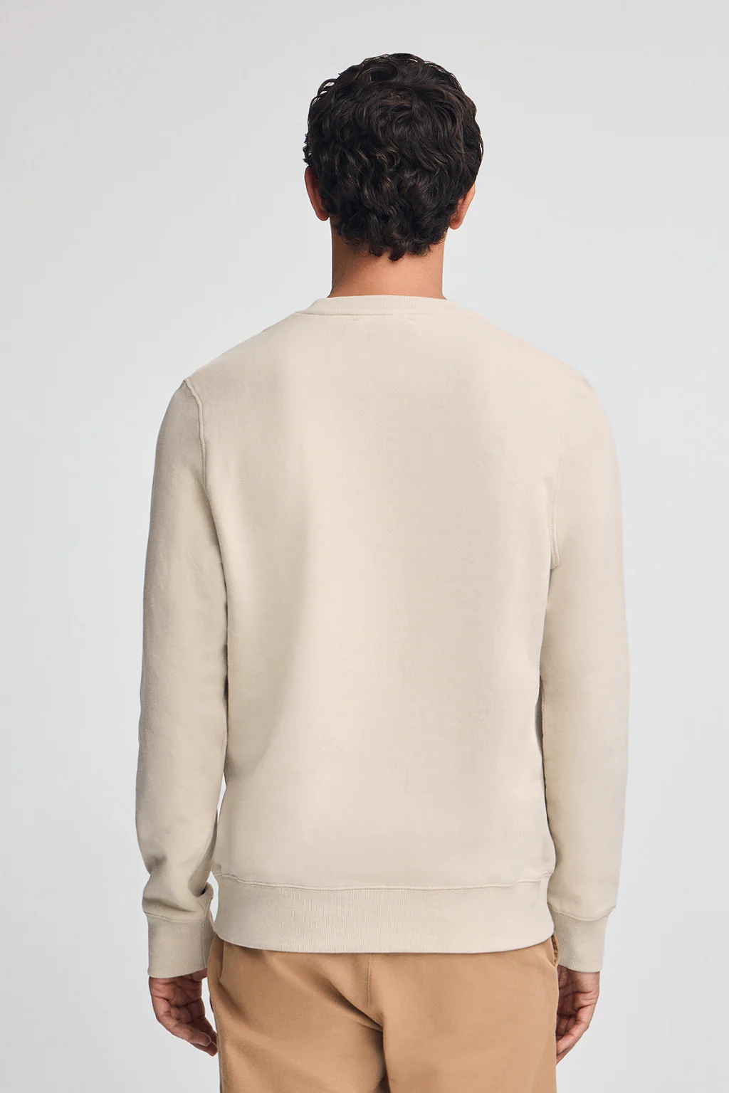 Beige relaxed-fit sweatshirt with Polo Club logo - Image 5