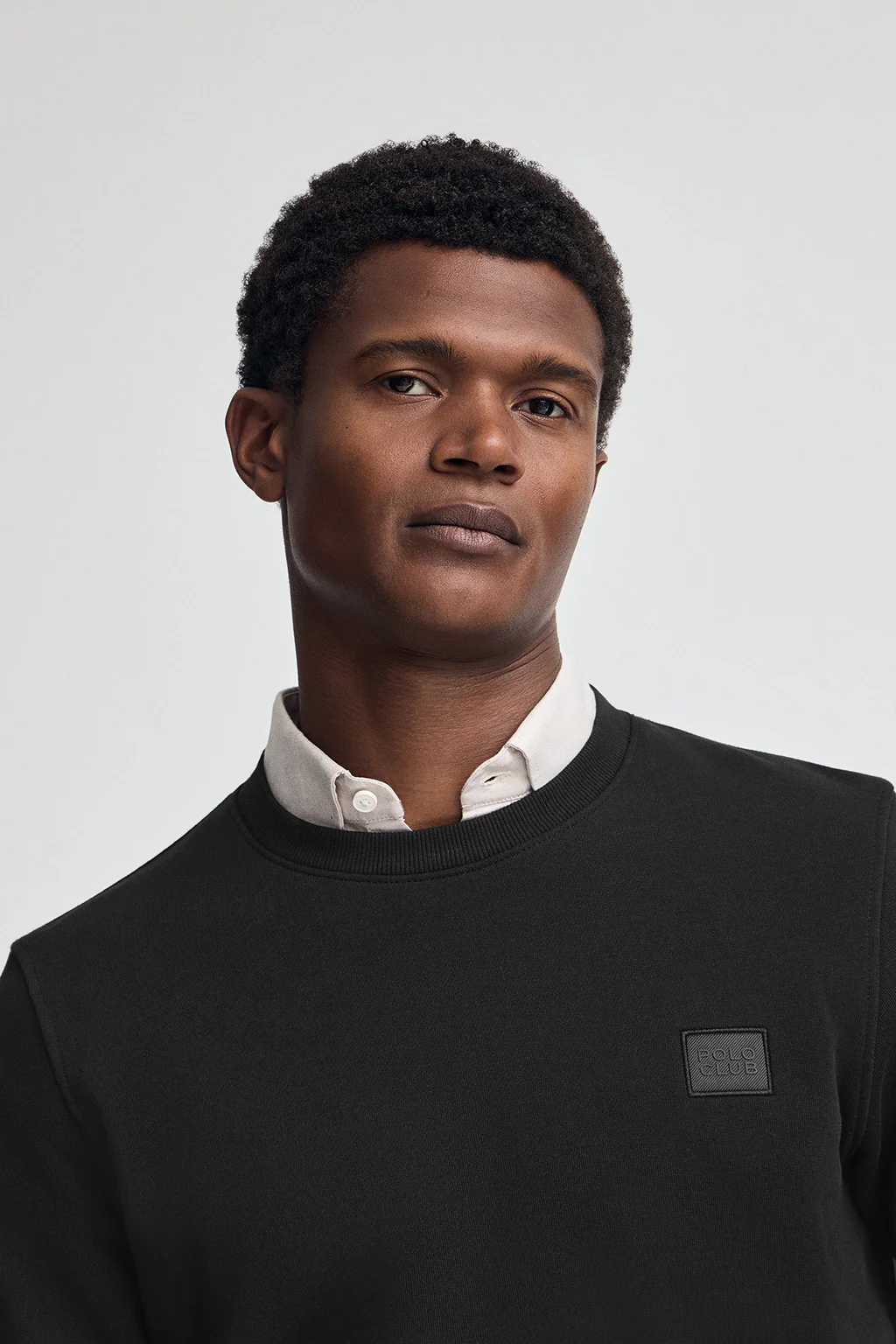 Black relaxed-fit sweatshirt with Polo Club logo - Image 2