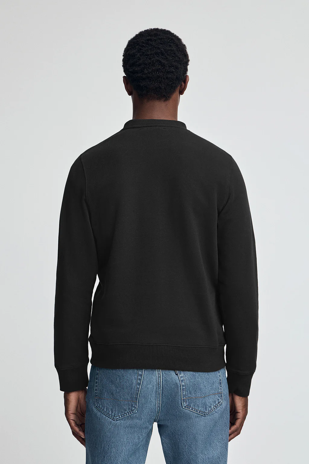 Black relaxed-fit sweatshirt with Polo Club logo - Image 4