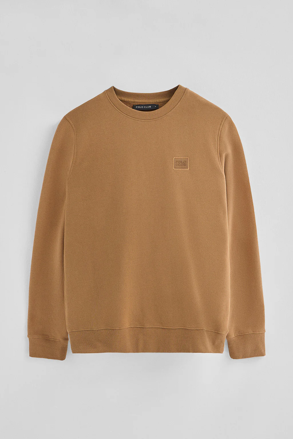 Camel relaxed-fit sweatshirt with Polo Club logo - Image 6