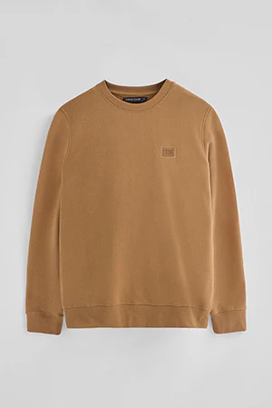 Camel relaxed-fit sweatshirt with Polo Club logo - Image 9