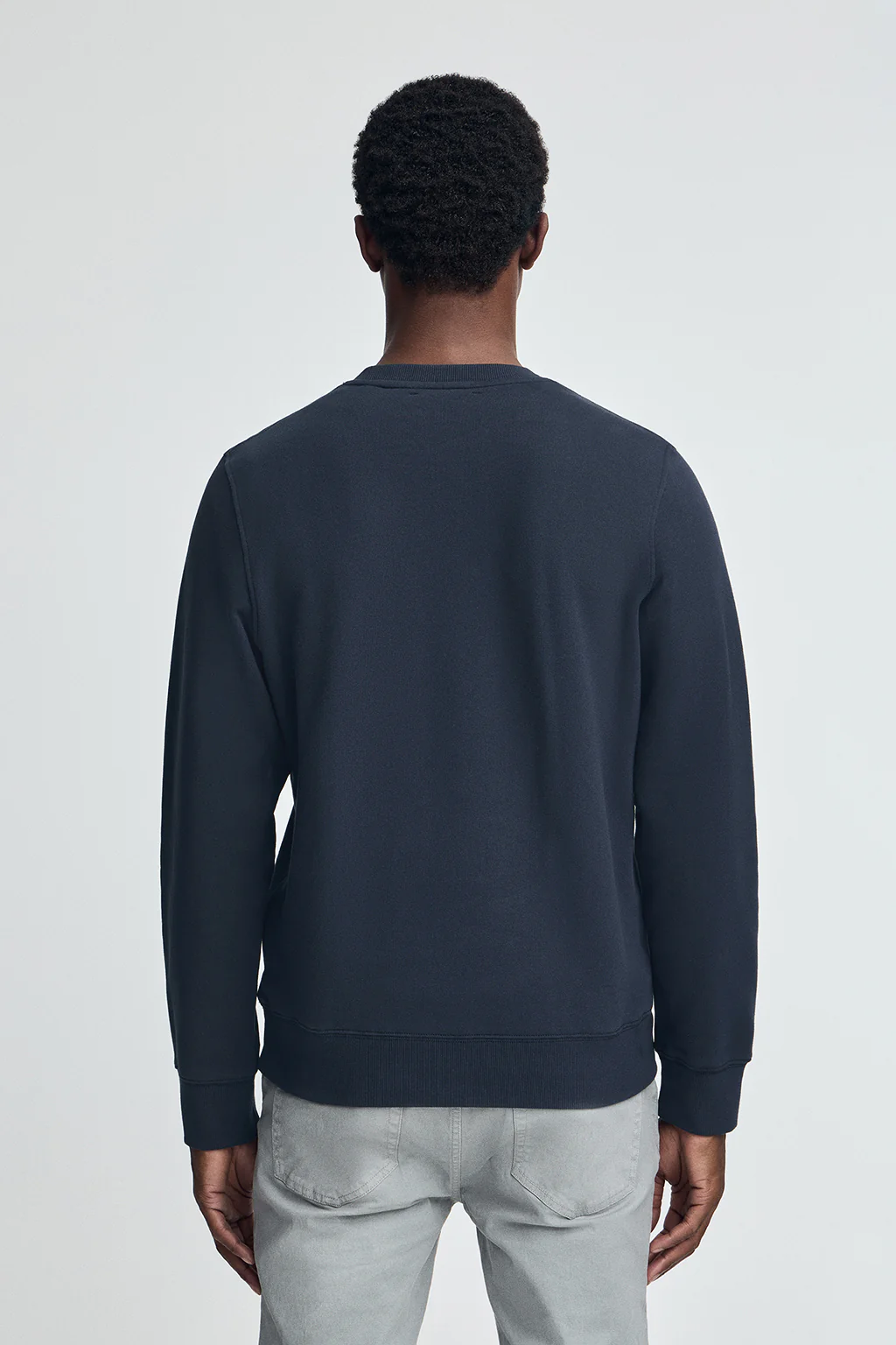 Navy-blue relaxed-fit sweatshirt with Polo Club logo - Image 4