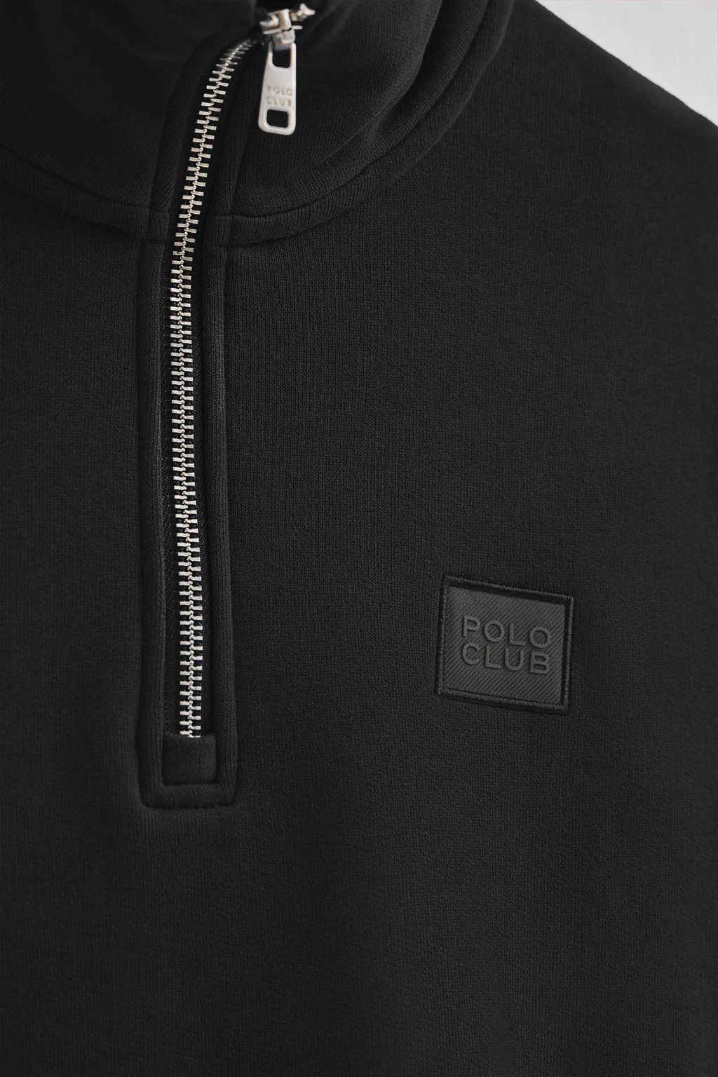 Black half-zip sweatshirt with Polo Club logo - Image 7