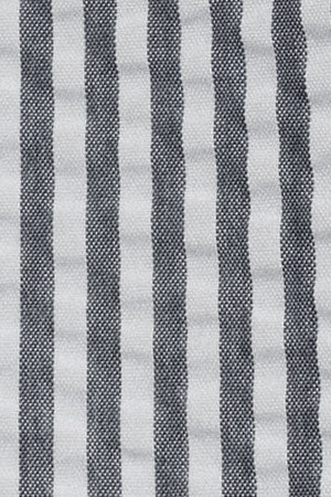 Short swim shorts in grey and white with crinkled texture and Rigby Go logo - Image 11