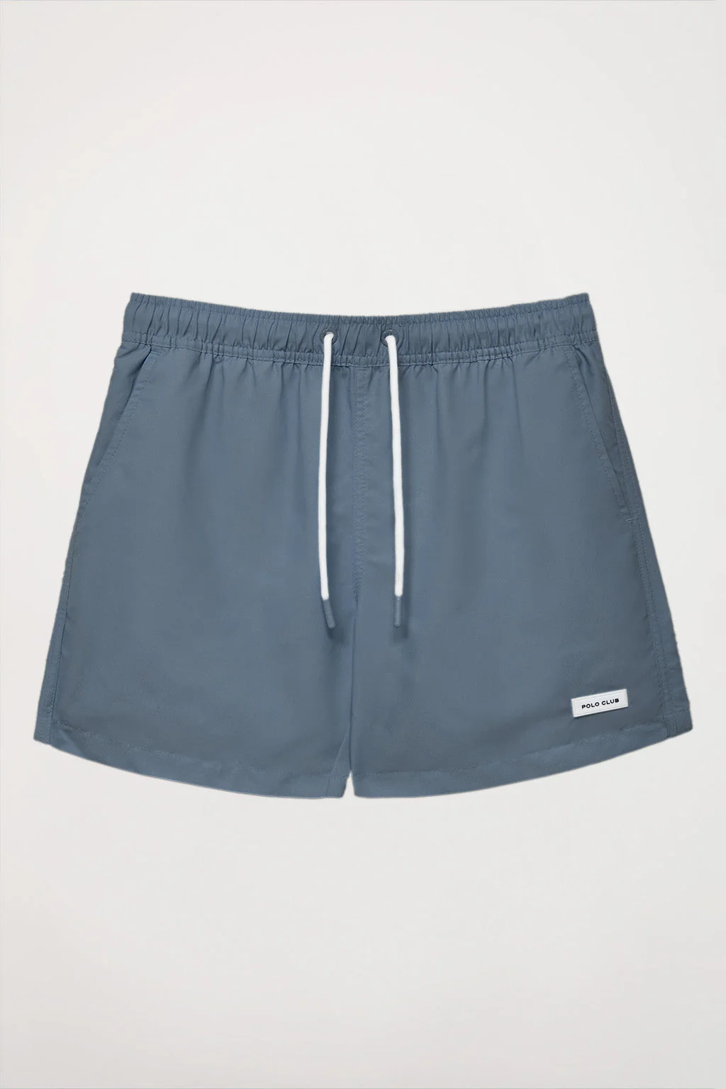 Denim-blue swim shorts with Polo Club detail - Image 12