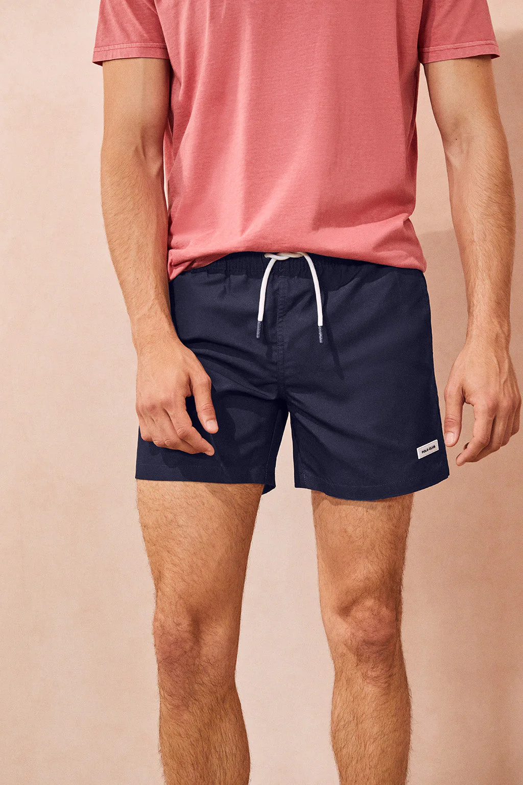 Navy-blue swim shorts with Polo Club detail - Image 6