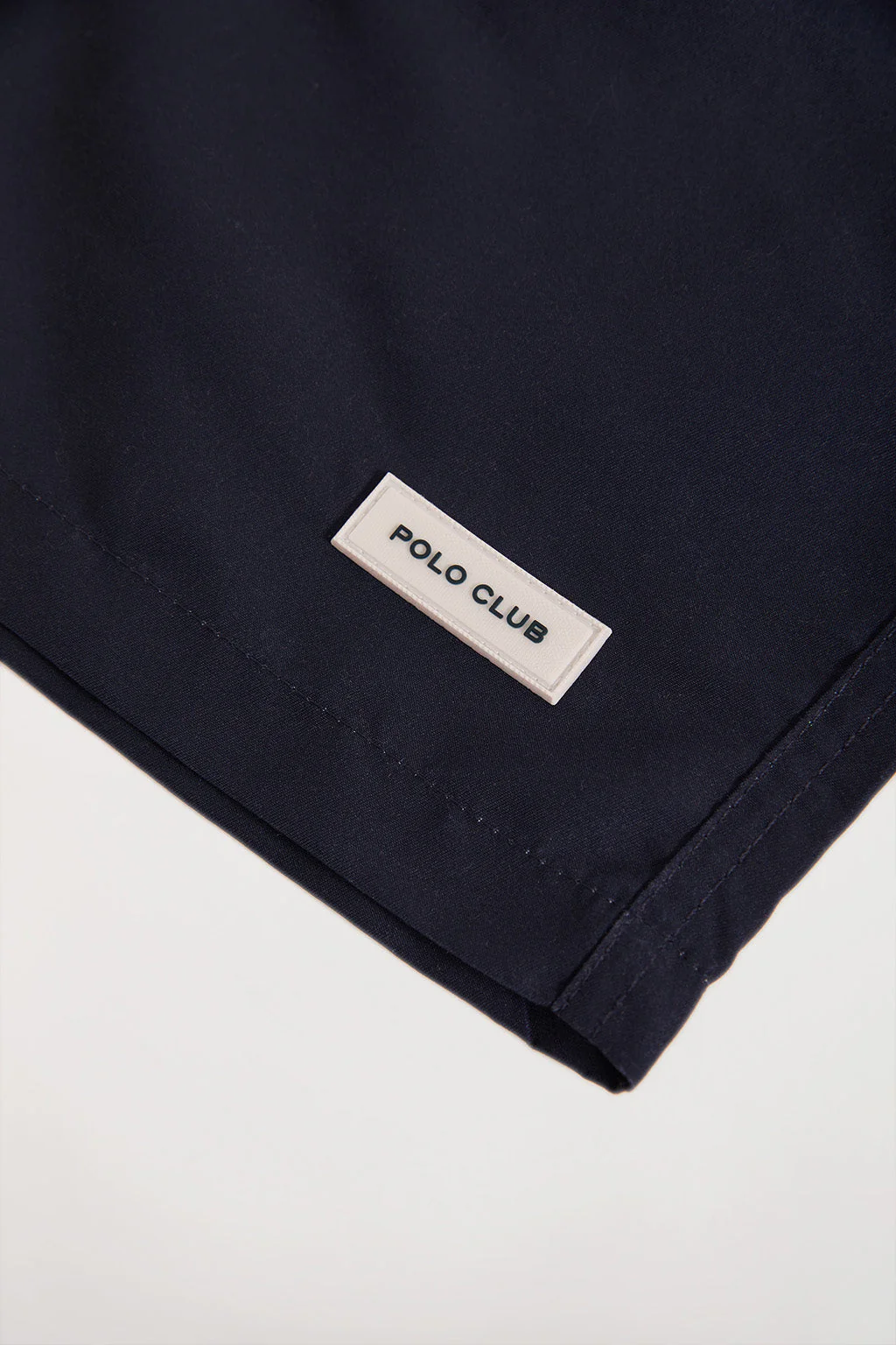 Navy-blue swim shorts with Polo Club detail - Image 7