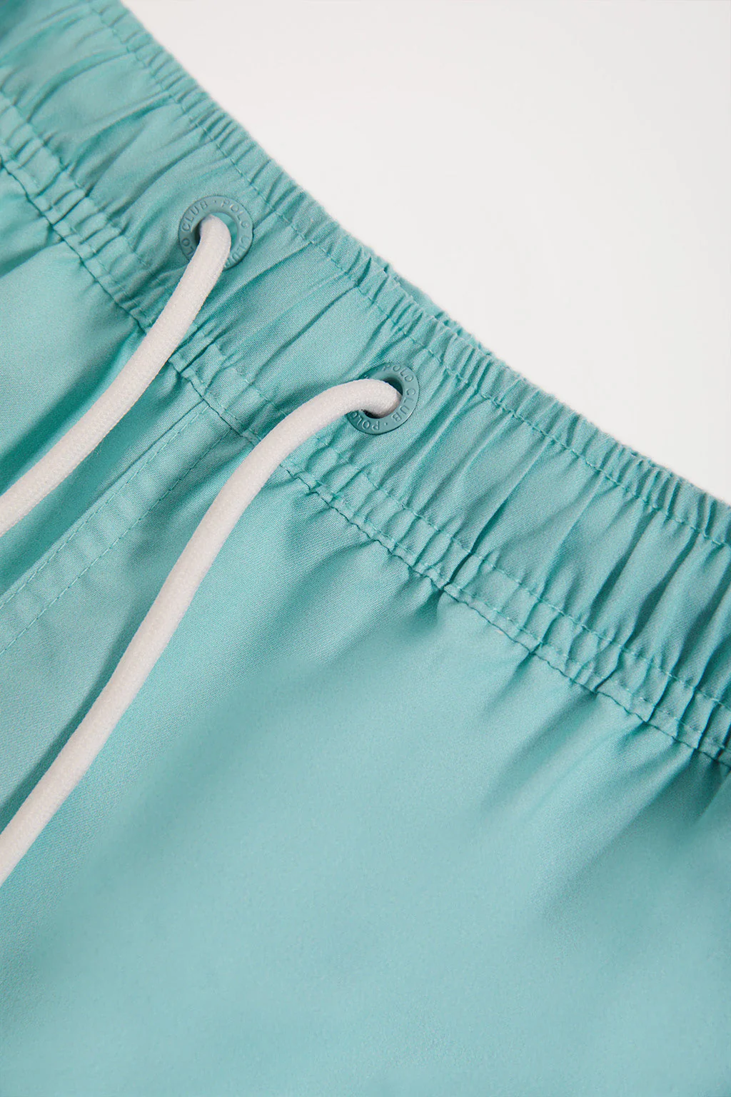 Sky-blue swim shorts with Polo Club detail - Image 8