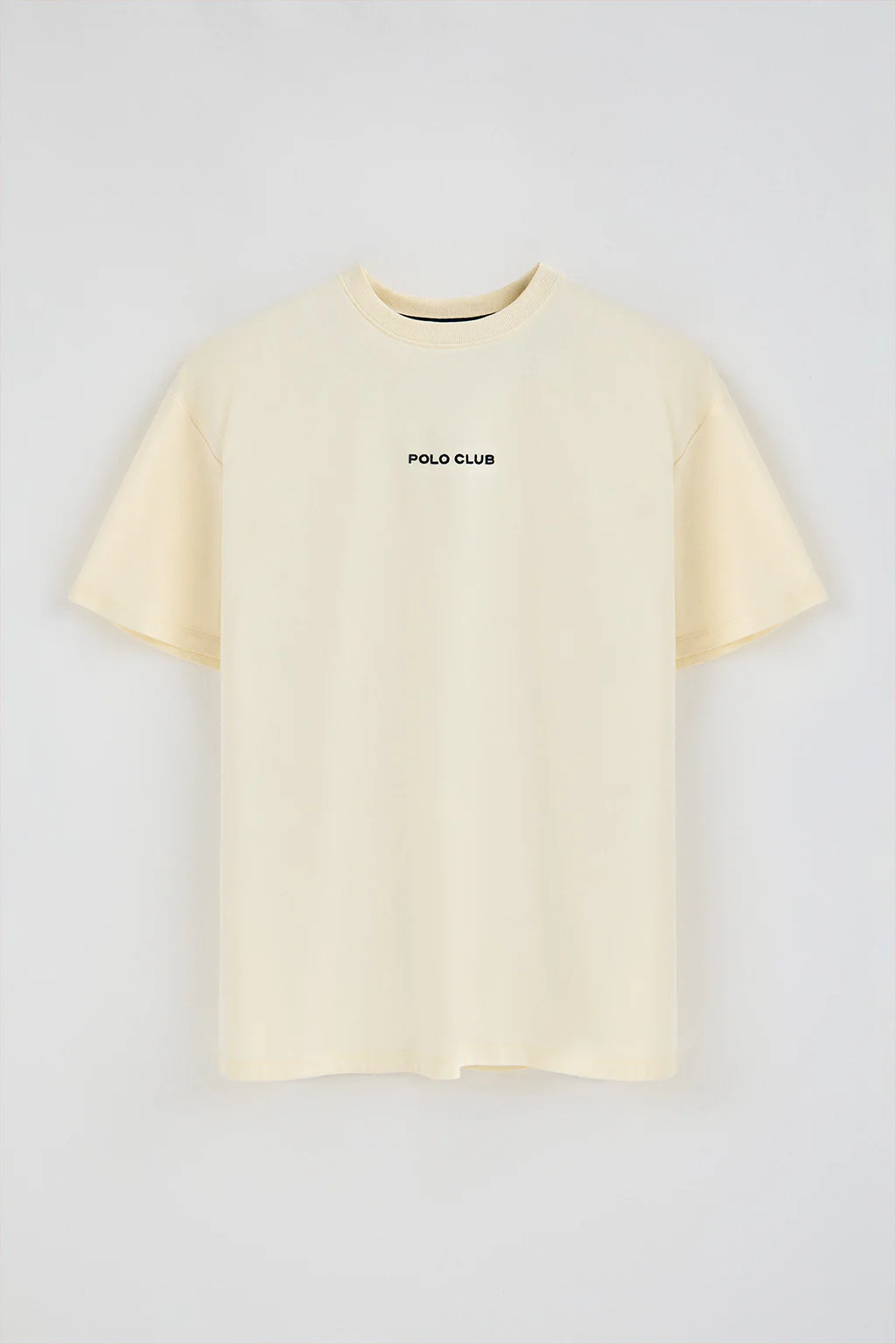 Nude round-neck T-shirt with nautical print - Image 6