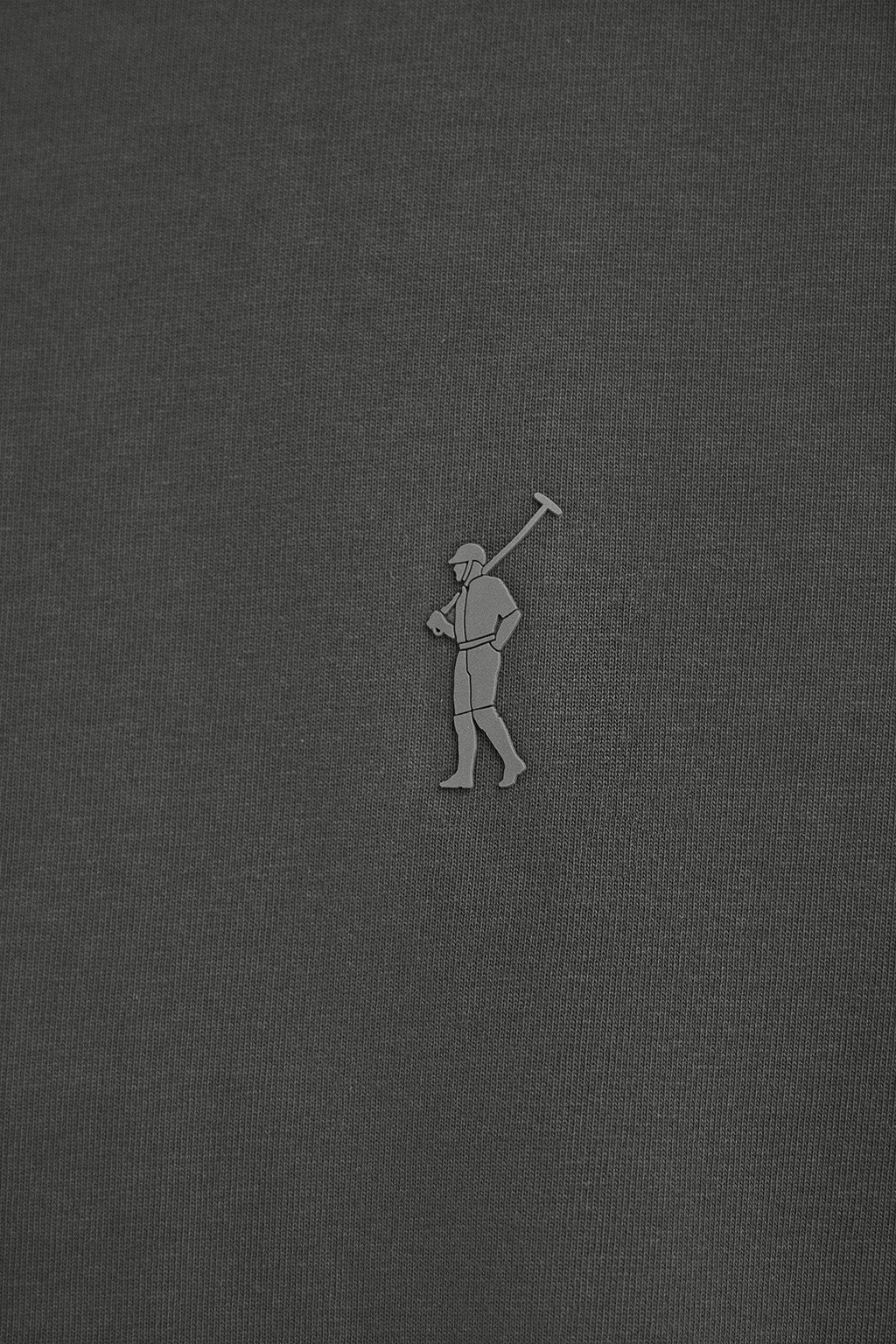 Dark-grey T-shirt with Rigby Go rubber logo - Image 6