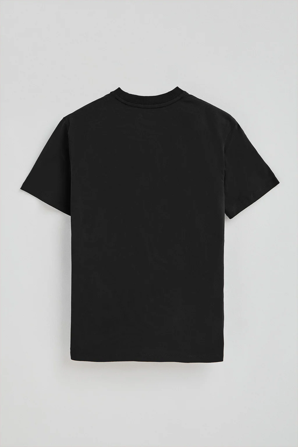 Black T-shirt with Polo Club branded patch - Image 8