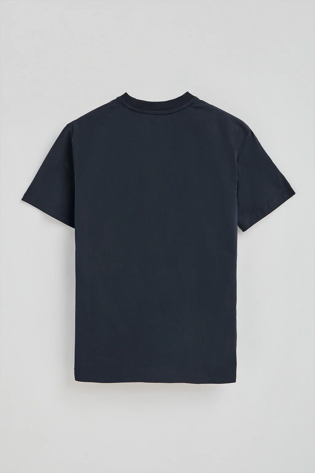 Navy-blue T-shirt with Polo Club branded patch - Image 8