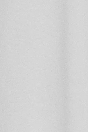 White round-neck basic T-shirt with embroidered detail - Image 10